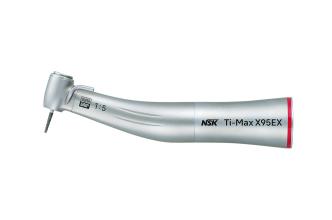 Kątnica na mikrosilnik Ti-Max X95EX z zewnętrznym chłodzeniem